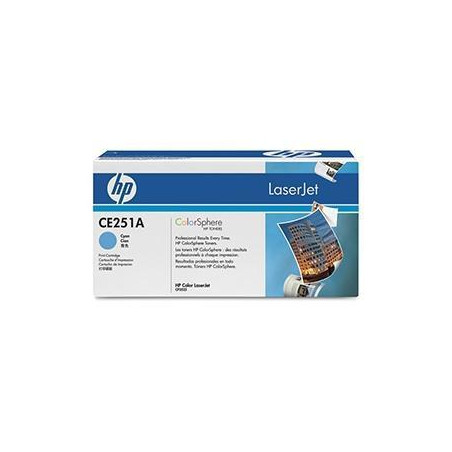 CE251A HP LASERJET TONER CIAN  CP 3525 - 504 A