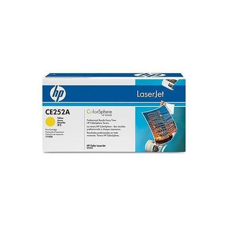 CE252A HP LASERJET TONER AMARILLO CP 3525 - 504 A