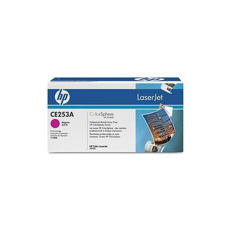 CE253A HP LASERJET TONER MAGENTA CP 3525 - 504 A