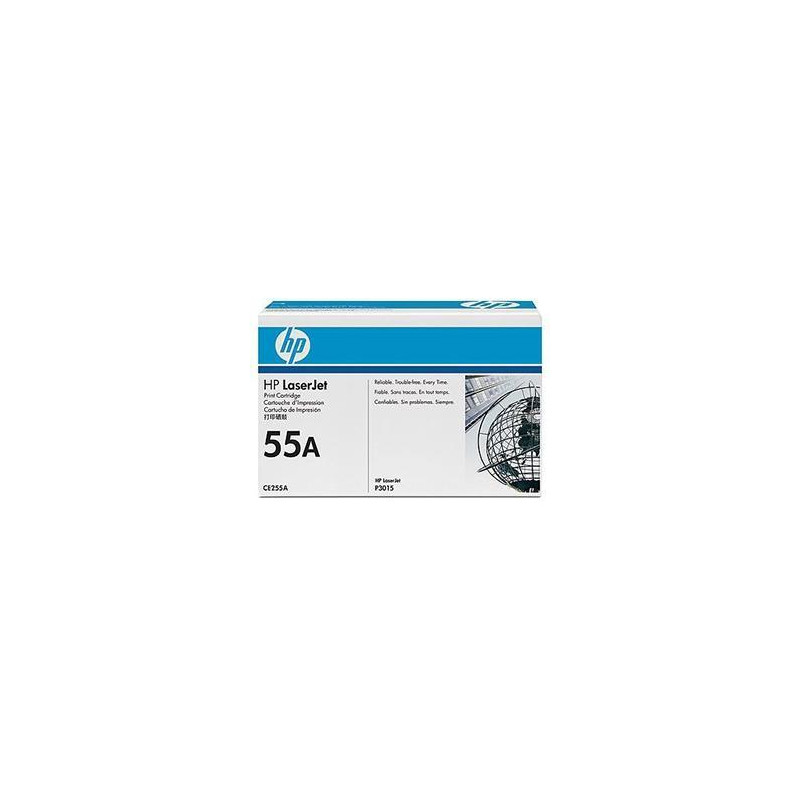 CE255A HP TONER NEGRO LASERJET P3011/P3015 - 55A