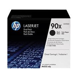 CE390XD HP LASERJET M4555MFP TONER NEGRO 90X (PACK 2)