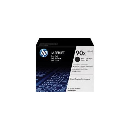 CE390XD HP LASERJET M4555MFP TONER NEGRO 90X (PACK 2)