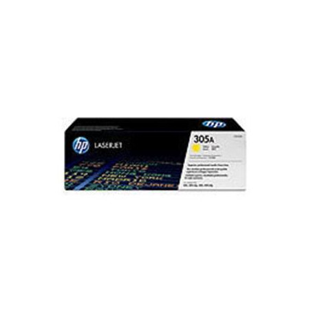 CE412A HP TONER AMARILLO LASERJET PRO 300 400  COLOR / M 351 A / MFP / M 375 NW / M 451 DN / DW / NW - 305A