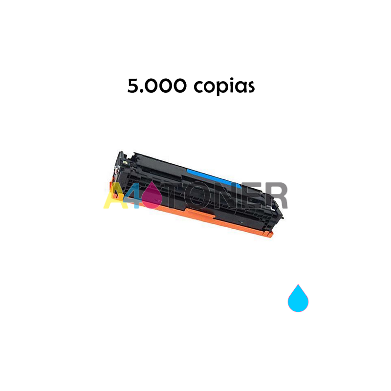 Toner CF411X cyan compatible a HP CF411X 410X