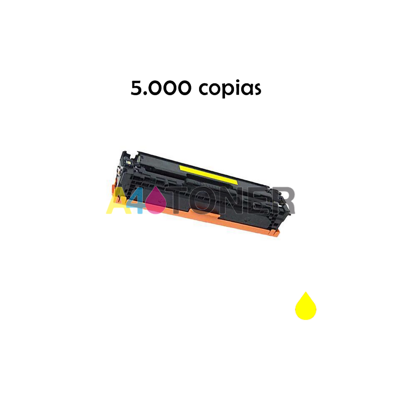 Toner CF412X amarillo compatible a HP CF412X 410X