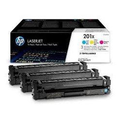 CF253XM HP LASERJET PRO M252N 201X PACK 3 TONER ALTA CAPACIDAD CYAN/MAGENTA/YELLOW