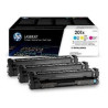 CF253XM HP LASERJET PRO M252N 201X PACK 3 TONER ALTA CAPACIDAD CYAN/MAGENTA/YELLOW