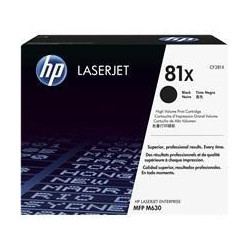 CF281X HP LASERJET M605 TONER NEGRO ALTA 81X 25.000 PÁGINAS ALTA CAPACIDAD