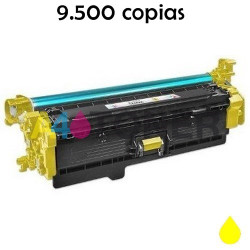 Toner CF362X amarillo compatible a HP CF362X 508X