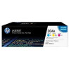 CF372AM HP TONER LASER TRICOLOR 304A PACK 3 (CC531-CC532-CC533)