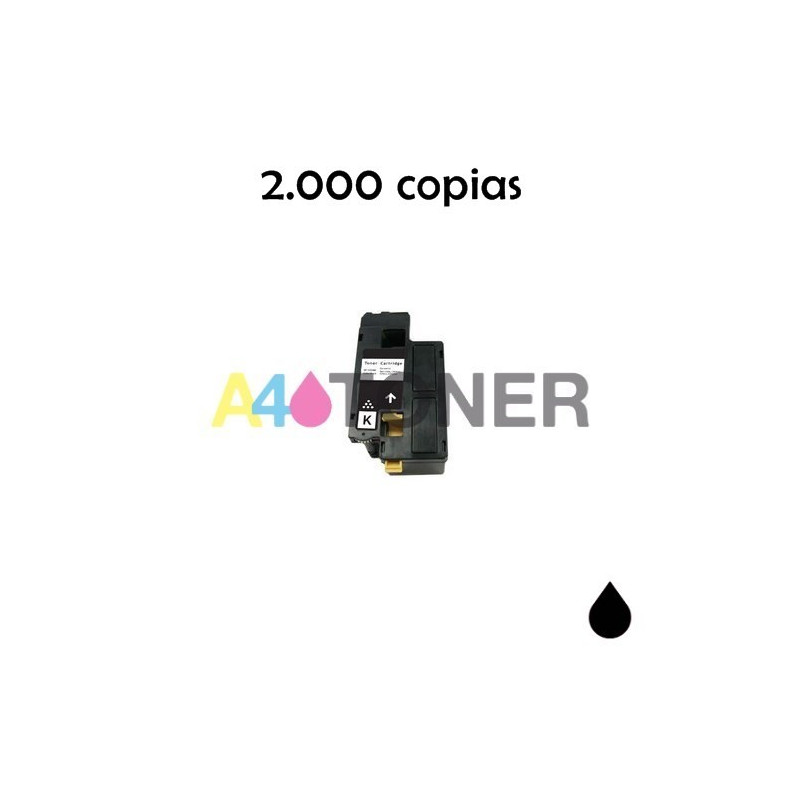 Toner Dell E525 negro compatible a Dell 593-BBLN (H3M8P / DPV4T)