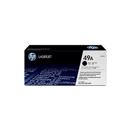 Q5949A HP TONER NEGRO LASERJET 1160 1320 1320N 1320NW 1320TN 3390 3392 - 49 A