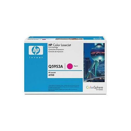 Q5953A HP TONER MAGENTA LASERJET COLOR 4700 - 643 A