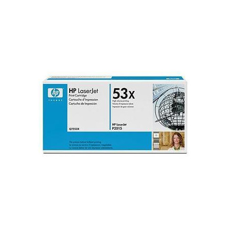 Q7553X HP TONER NEGRO LASERJET P2015 - 53X