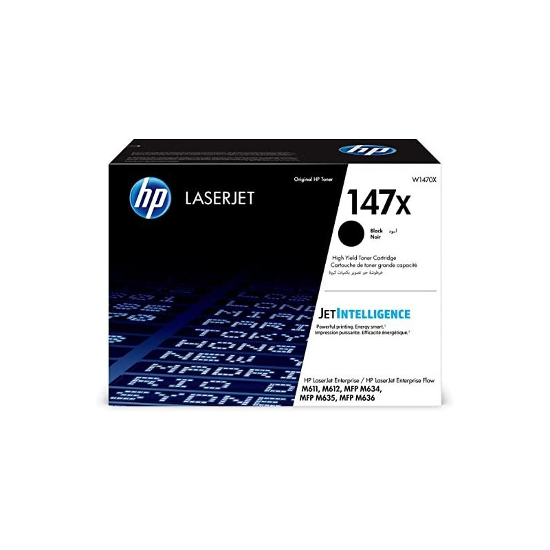 W1470X HP TONER NEGRO LASER M611