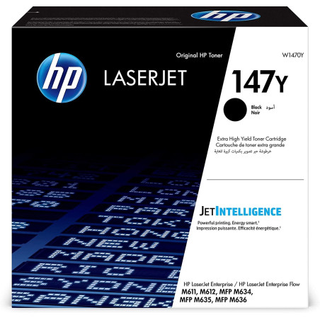 W1470Y HP TONER NEGRO LASER M611