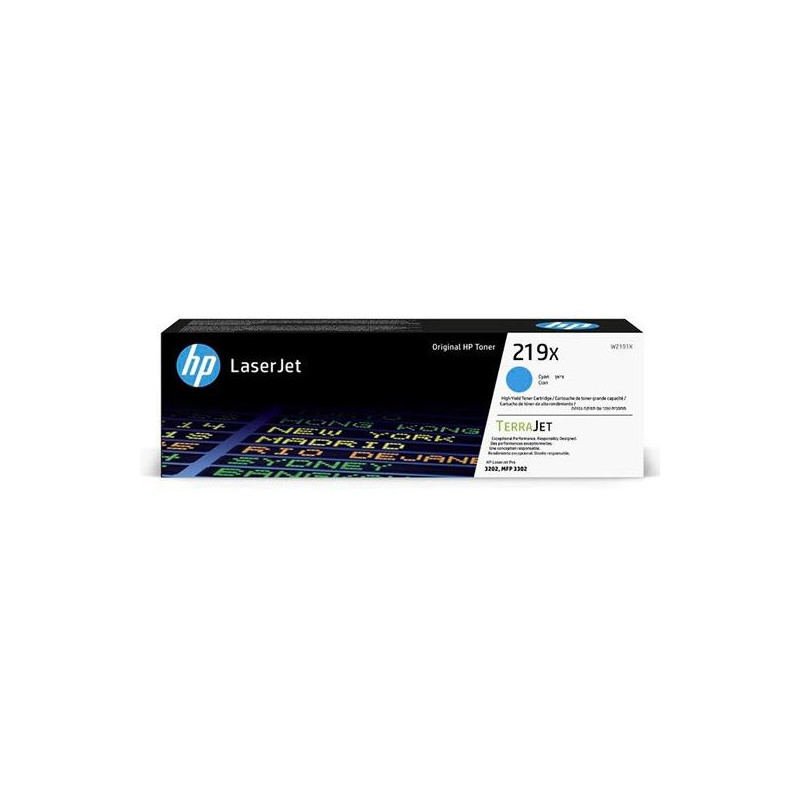 W2191X HP TONER CIAN LASERJET PRO 3202 PRINTER