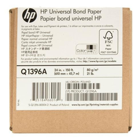 Q1396A HP PAPEL INKJET BOND 24/DESINGJET 120