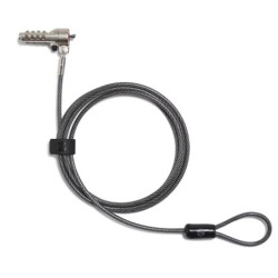 63B28AA HP CABLE DE SEGURIDAD CON COMBINACION PARA PORTÁTIL NANO NEGRO