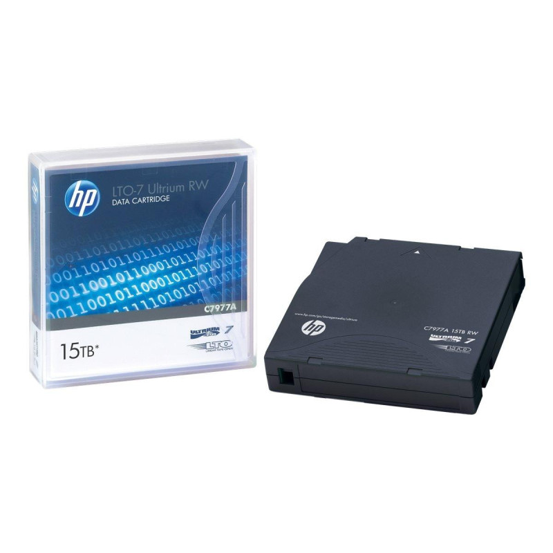 C7977A HP CARTUCHO DE DATOS LTO ULTRIUM 7 15TB RW DATA CARTRIDGE