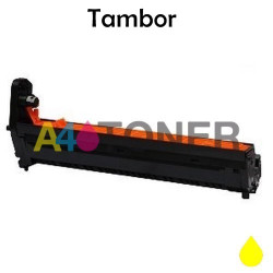 Tambor OKI C801 / C821 / C830 / C851 / C860 / C861 amarillo compatible OKI 44064009