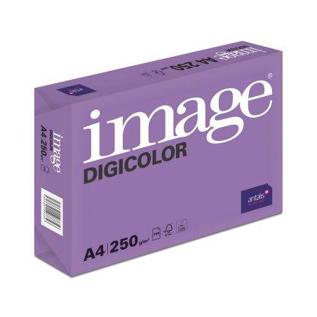 469999 IMAGE PAPEL REPROGRÁFICO DIGICOLOR DIN A4 250GR PAQUETE 250H BLANCO