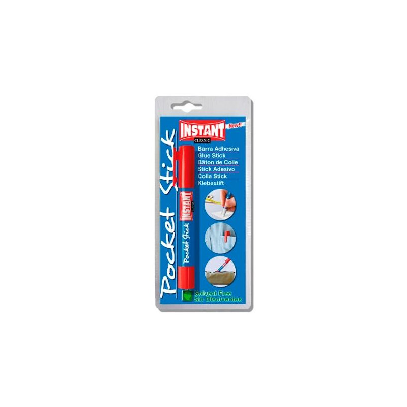 10000 INSTANT PEGAMENTO EN BARRA 5GR POCKET STICK CLASSIC  BLISTER