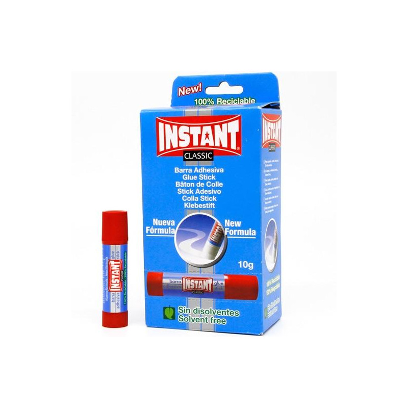 11311 INSTANT PEGAMENTO EN BARRA CLASSIC 10GR SIN DISOLVENTES