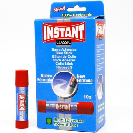 11311 INSTANT PEGAMENTO EN BARRA CLASSIC 10GR SIN DISOLVENTES