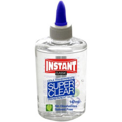 11091 INSTANT COLA SUPERCLEAR BOTELLA 147ML TRANSPARENTE