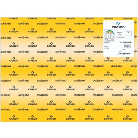 C200005821 IRIS CARTULINA 50X65CM 280GR ORO -25U-