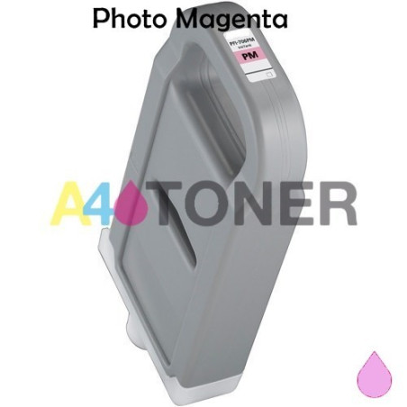 Cartucho de tinta Canon PFI706 photo magenta compatible con 6686B001