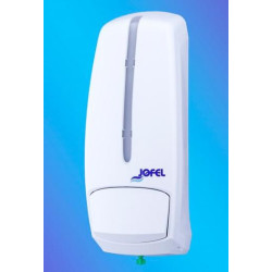 AC96000 JOFEL DISPENSADOR DE JABON / HIDROALCOHOL SMART RELLENABLE 1L ABS BLANCO