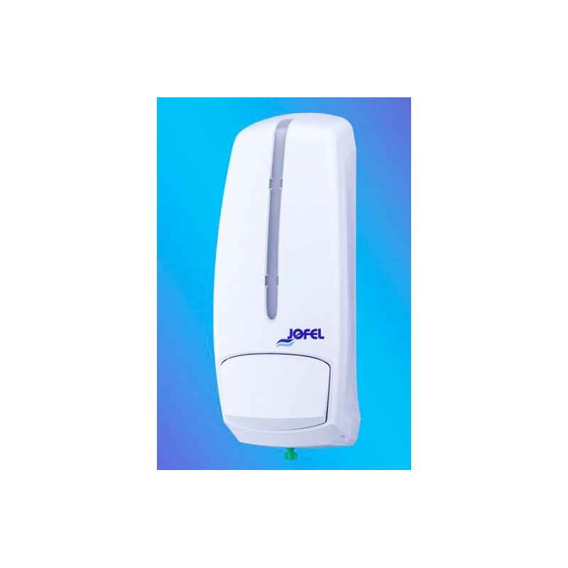 AC96000 JOFEL DISPENSADOR DE JABON / HIDROALCOHOL SMART RELLENABLE 1L ABS BLANCO