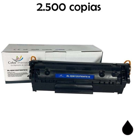 HP Q2612X Toner compatible reemplaza a 12X