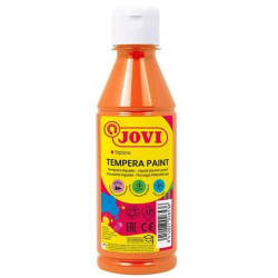 50206 JOVI TÉMPERA LÍQUIDA NARANJA BOTELLA DE 250ML