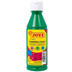 50219 JOVI TÉMPERA LÍQUIDA VERDE OSCURO BOTELLA DE 250ML