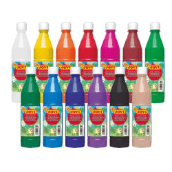 50602 JOVI TÉMPERA LÍQUIDA SCHOOL AMARILLO BOTELLA DE 500ML