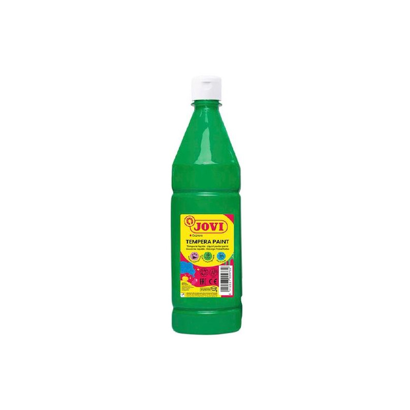 51117 JOVI TÉMPERA LÍQUIDA PAINT VERDE MEDIO BOTELLA 1000ML