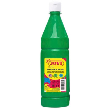 51117 JOVI TÉMPERA LÍQUIDA PAINT VERDE MEDIO BOTELLA 1000ML