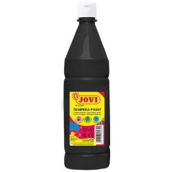 51130 JOVI TÉMPERA LÍQUIDA PAINT NEGRO BOTELLA 1000ML