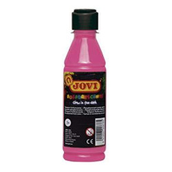 51908 JOVI TÉMPERA FOSFORESCENTE MAGENTA BOTELLA DE 250ML