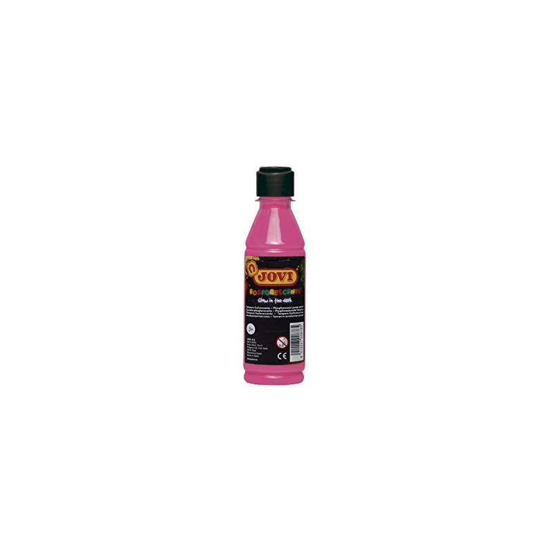 51908 JOVI TÉMPERA FOSFORESCENTE MAGENTA BOTELLA DE 250ML