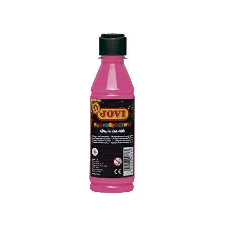 51908 JOVI TÉMPERA FOSFORESCENTE MAGENTA BOTELLA DE 250ML