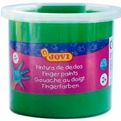 56017 JOVI ESTUCHE 5 BOTES PINTURA DE DEDOS 125ML VERDE