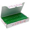 7011 JOVI PLASTILINA SCHOOL CAJA 30 PASTILLAS 50GR VERDE OSCURO