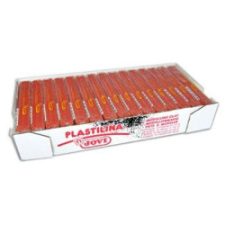 7106 JOVI PLASTILINA SCHOOL CAJA 15 PASTILLAS 150GR RUBÍ