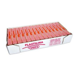 7107 JOVI PLASTILINA SCHOOL CAJA 15 PASTILLAS 150GR ROSA