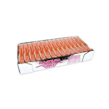 7108 JOVI PLASTILINA SCHOOL CAJA 15 PASTILLAS 150GR CARNE