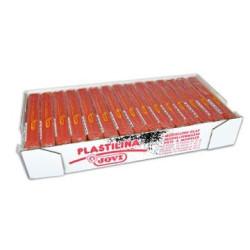 7109 JOVI PLASTILINA SCHOOL CAJA 15 PASTILLAS 150GR MARRÓN